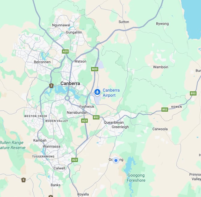 Service Area location